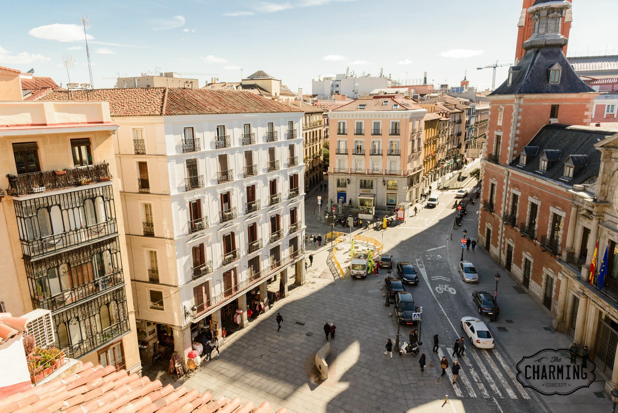 Charming Madrid Plaza Apartment Exterior foto